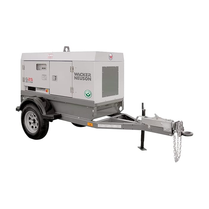 Photograph of Generator 20Kw Diesel Trailer MT