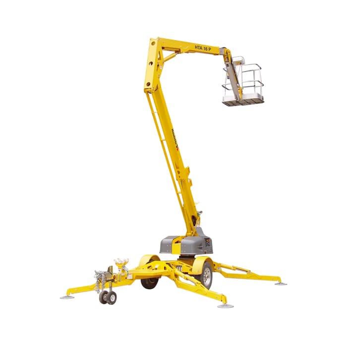 Photograph of Lift 45′ Articulating Electric Trailer Mtd.