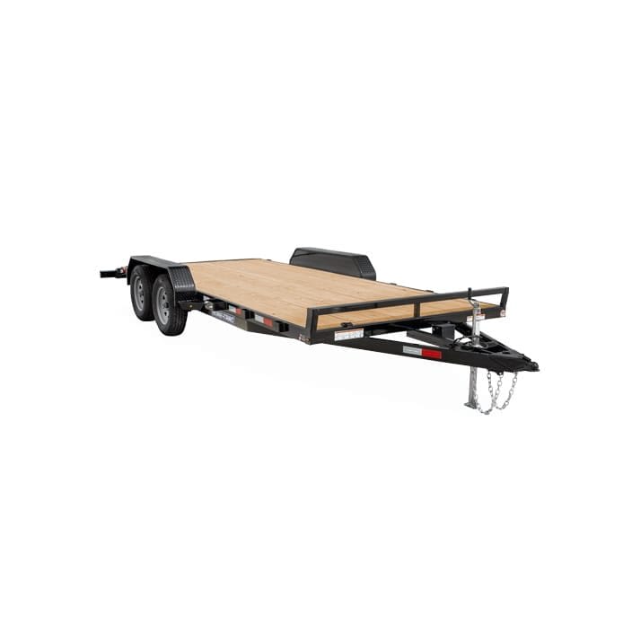Photograph of Trailer 16′ Flat Deck Indoor Lifts/1.7 Ton Exc