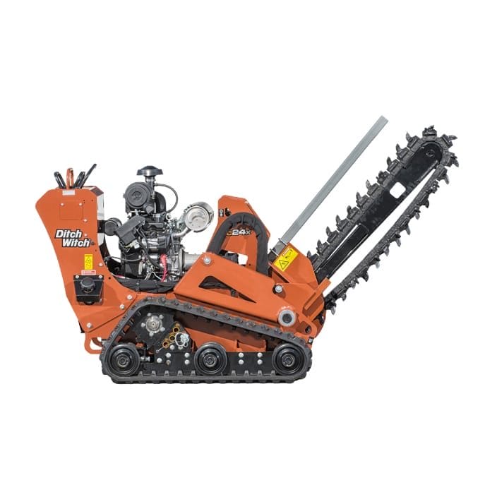 Photograph of Trencher Track Unit